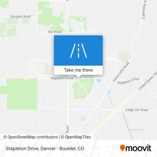 Mapa de Stapleton Drive