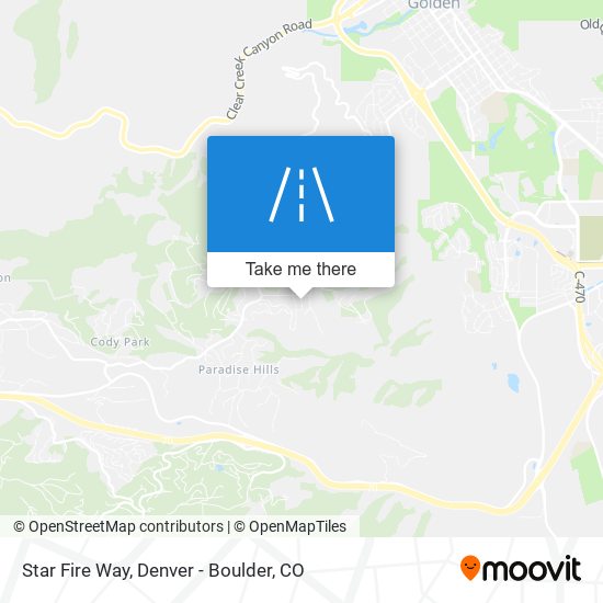 Star Fire Way map