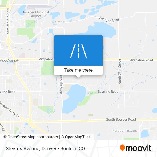 Stearns Avenue map