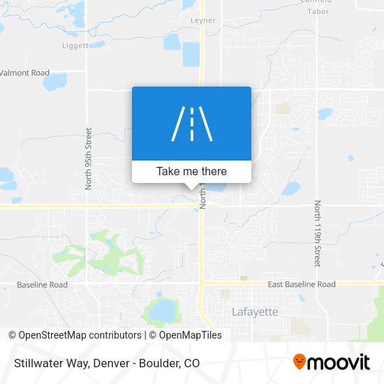 Stillwater Way map