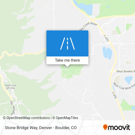 Mapa de Stone Bridge Way