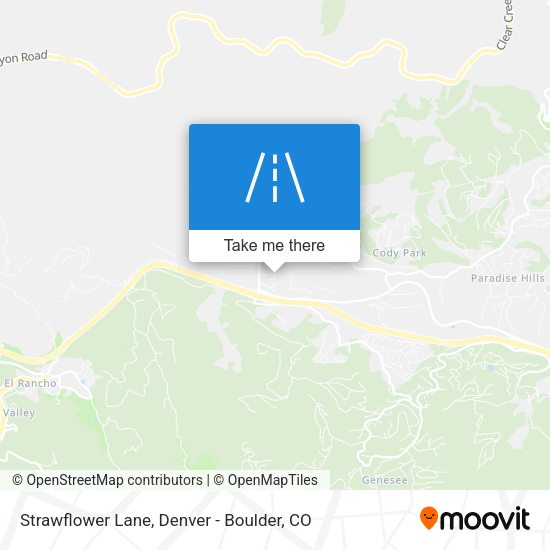 Strawflower Lane map