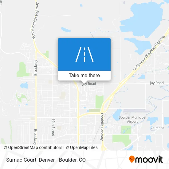 Sumac Court map