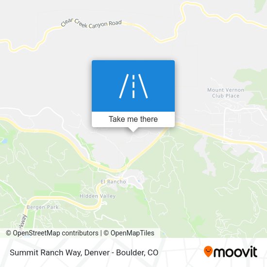 Mapa de Summit Ranch Way