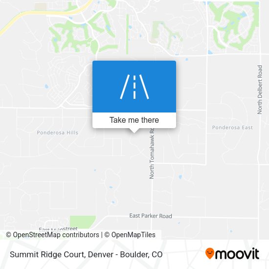 Summit Ridge Court map