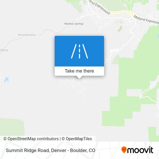 Summit Ridge Road map