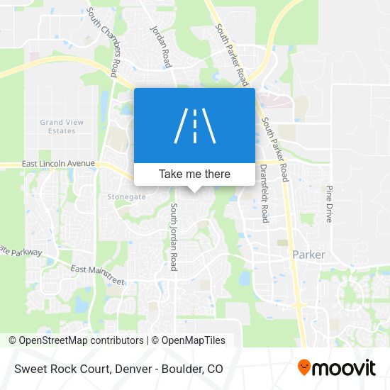 Sweet Rock Court map
