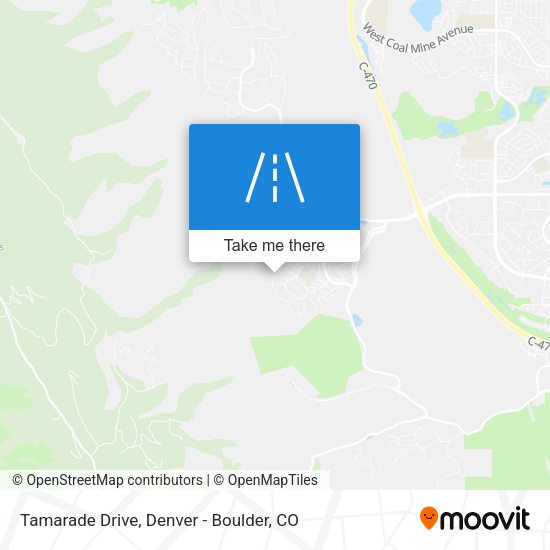 Mapa de Tamarade Drive