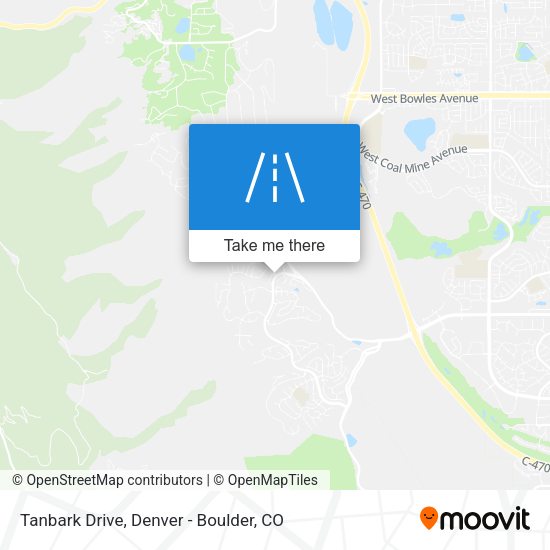 Mapa de Tanbark Drive