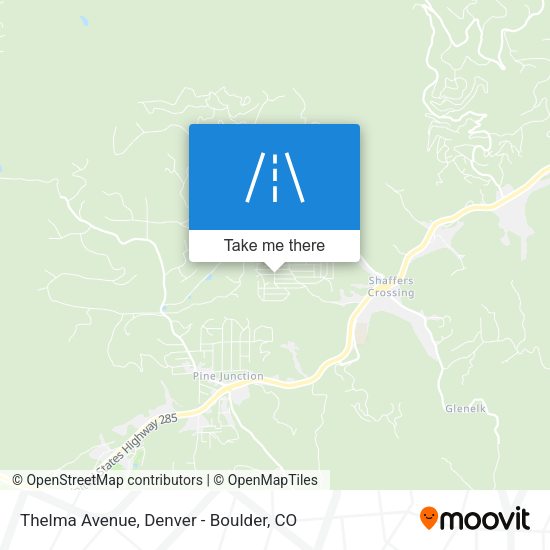 Thelma Avenue map