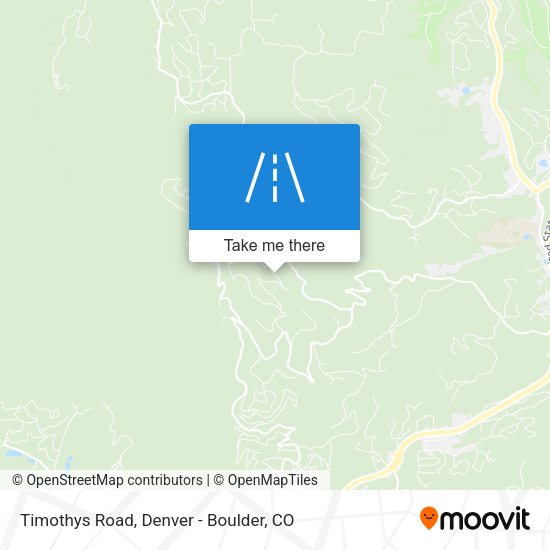 Mapa de Timothys Road