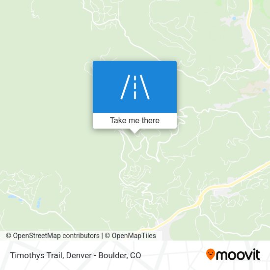 Timothys Trail map