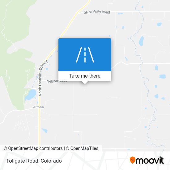 Tollgate Road map