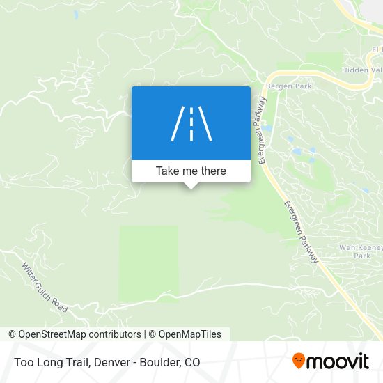 Too Long Trail map