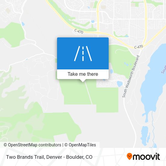 Two Brands Trail map