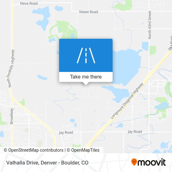 Mapa de Valhalla Drive