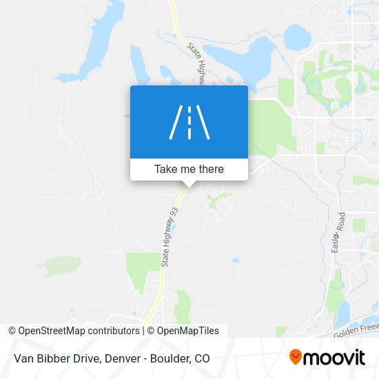 Mapa de Van Bibber Drive