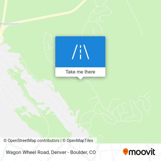 Wagon Wheel Road map