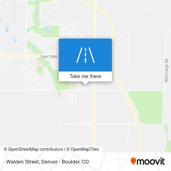 Mapa de Walden Street