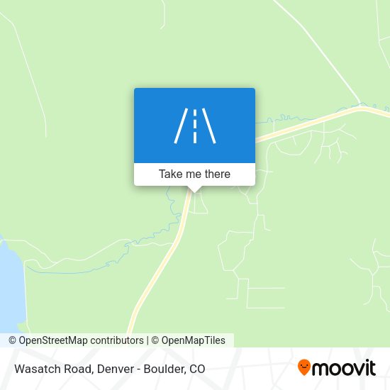 Mapa de Wasatch Road