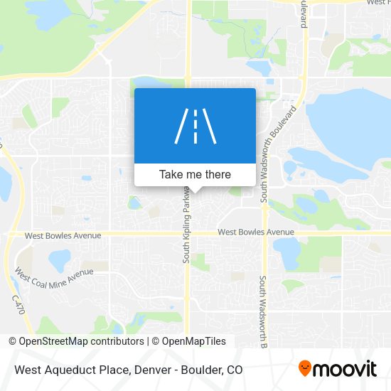 West Aqueduct Place map