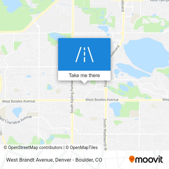 Mapa de West Brandt Avenue