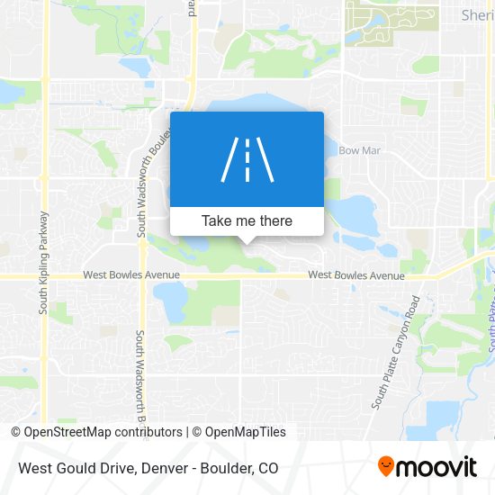 Mapa de West Gould Drive