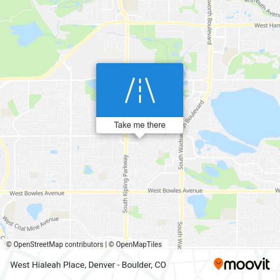 West Hialeah Place map