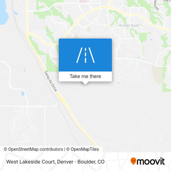West Lakeside Court map