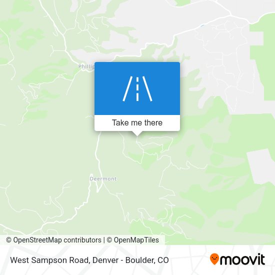Mapa de West Sampson Road