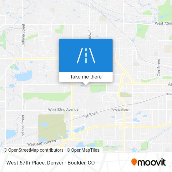 Mapa de West 57th Place