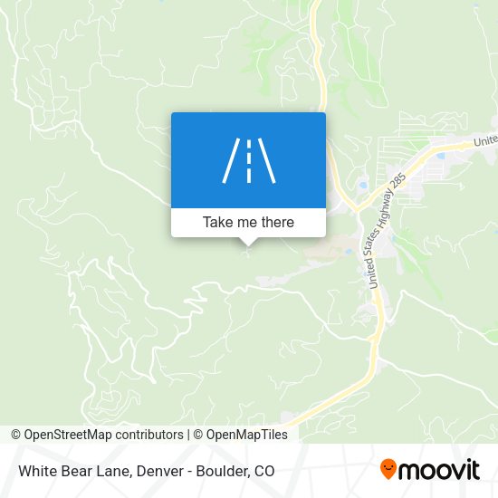 White Bear Lane map