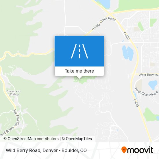 Wild Berry Road map