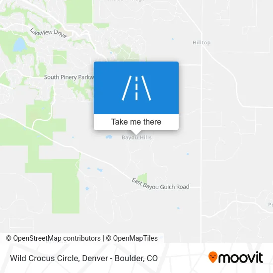 Wild Crocus Circle map
