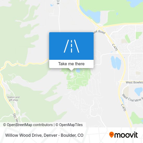 Mapa de Willow Wood Drive
