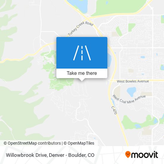 Willowbrook Drive map