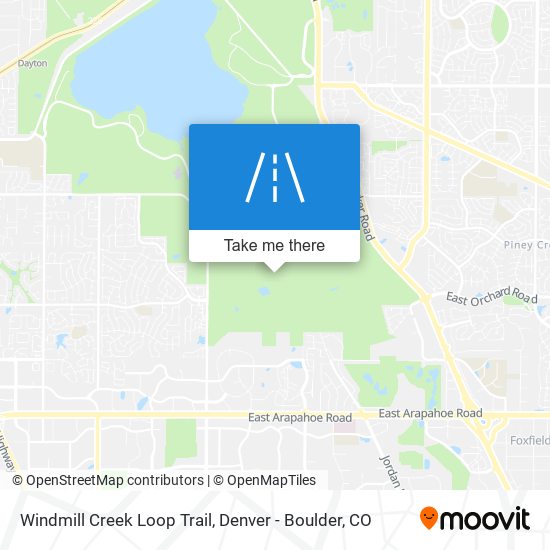 Mapa de Windmill Creek Loop Trail