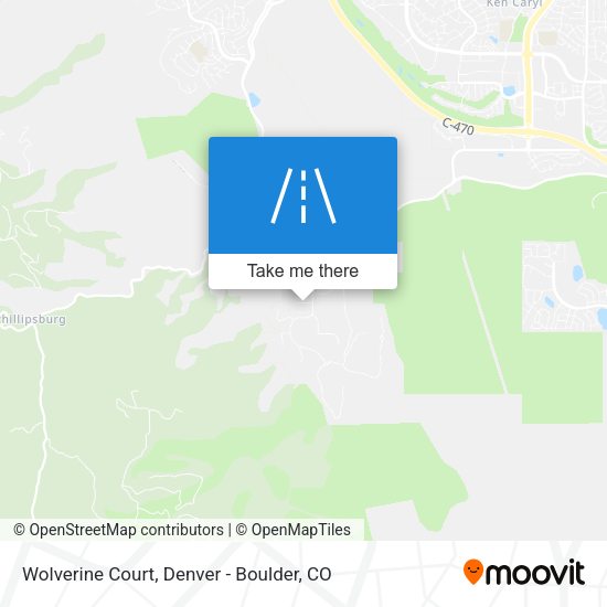 Mapa de Wolverine Court