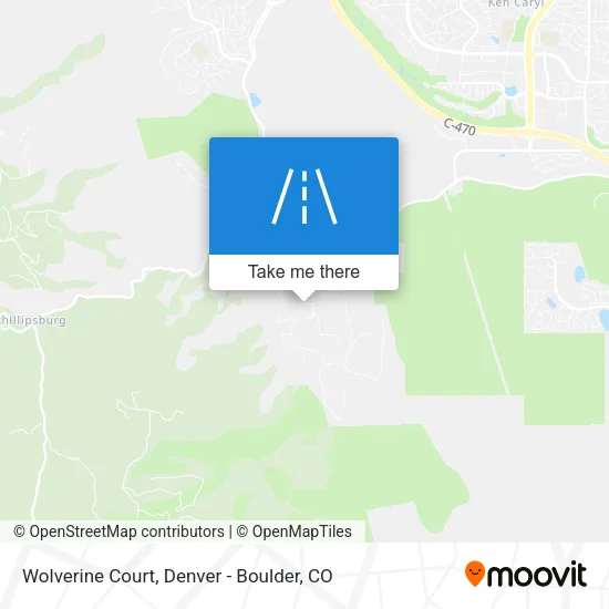 Wolverine Court map