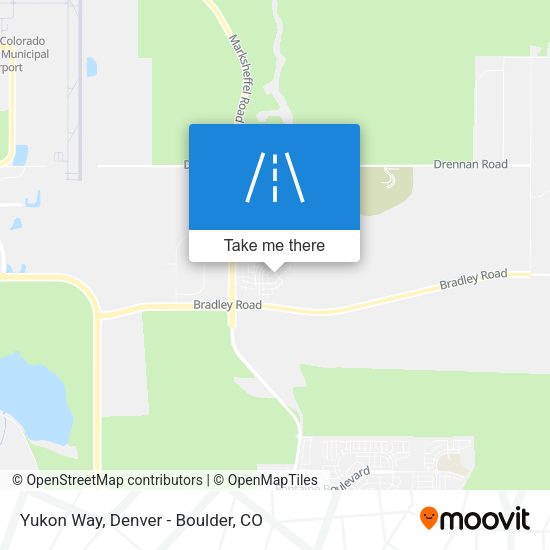 Mapa de Yukon Way