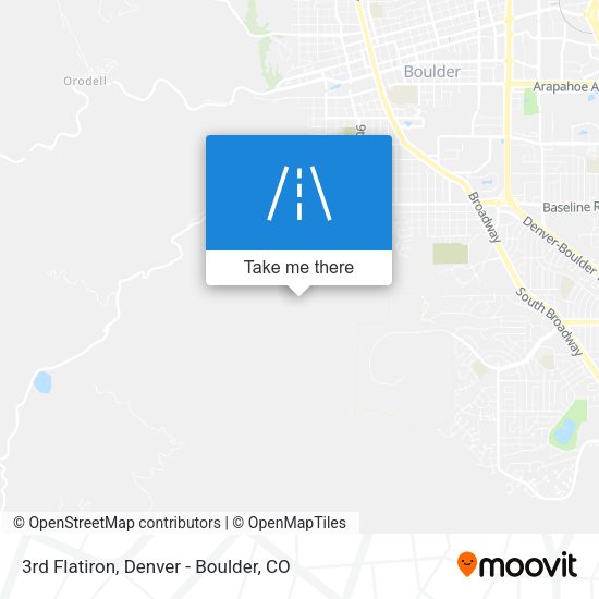 3rd Flatiron map