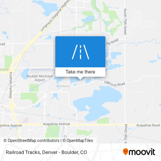 Railroad Tracks map