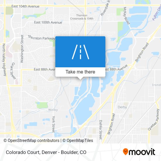 Colorado Court map