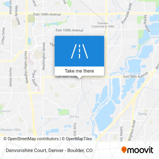 Denvonshire Court map