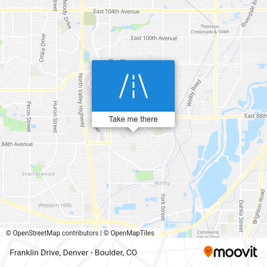 Mapa de Franklin Drive