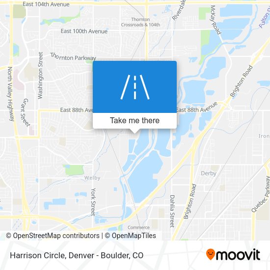 Harrison Circle map