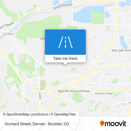 Orchard Street map