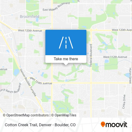 Mapa de Cotton Creek Trail
