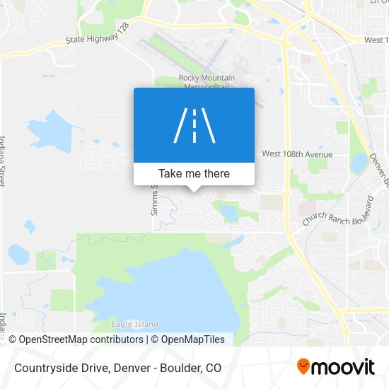 Mapa de Countryside Drive