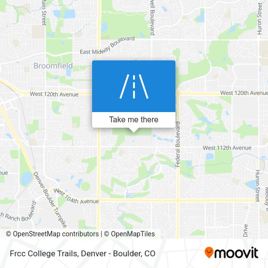 Frcc College Trails map